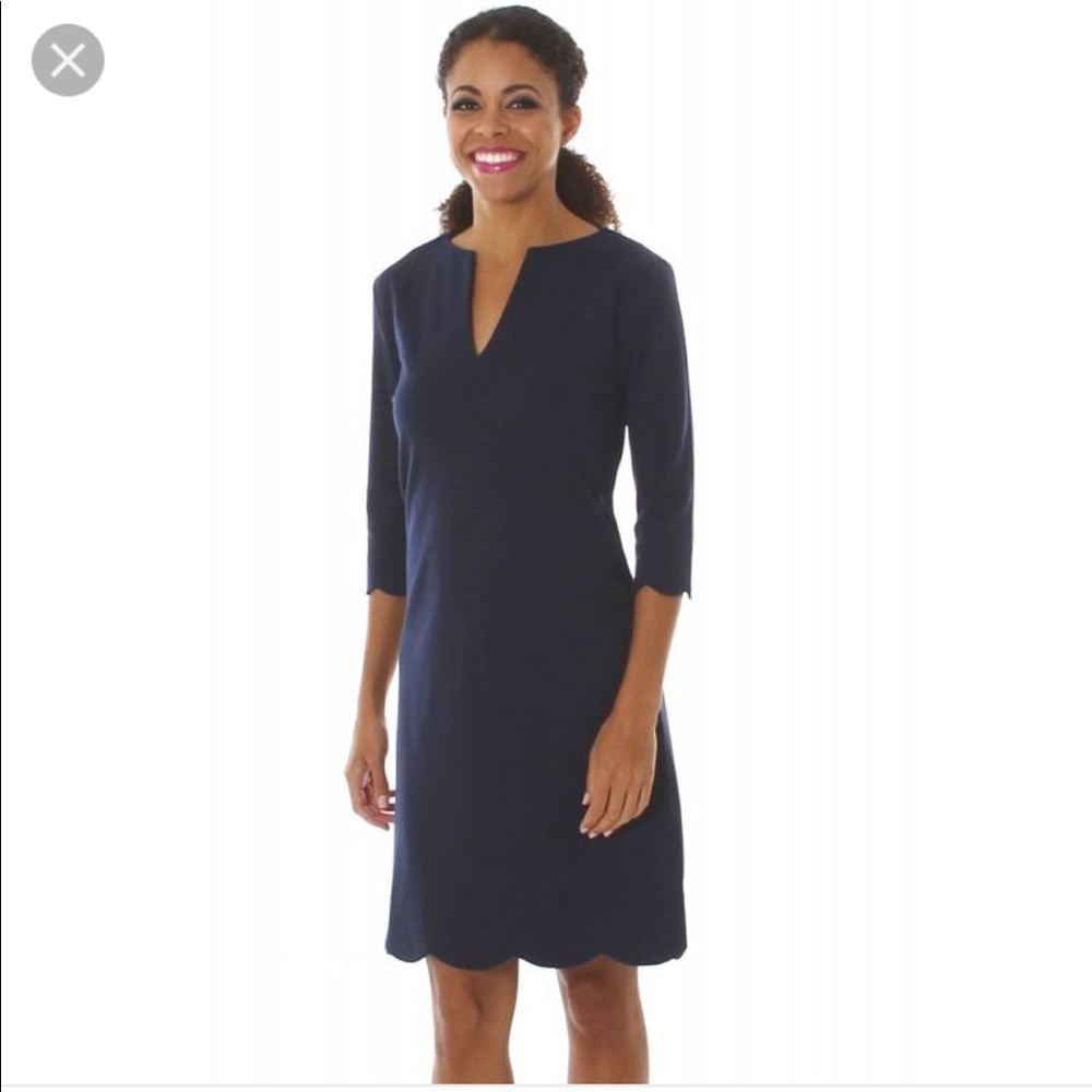 V Fish Dress